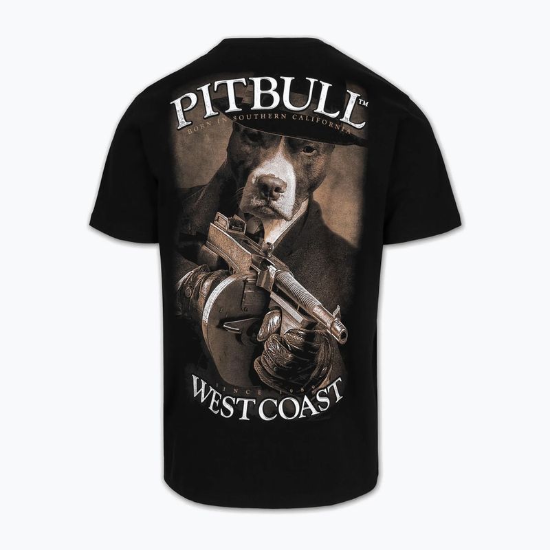 Pitbull Tommy Gun pánske tričko čierne 6