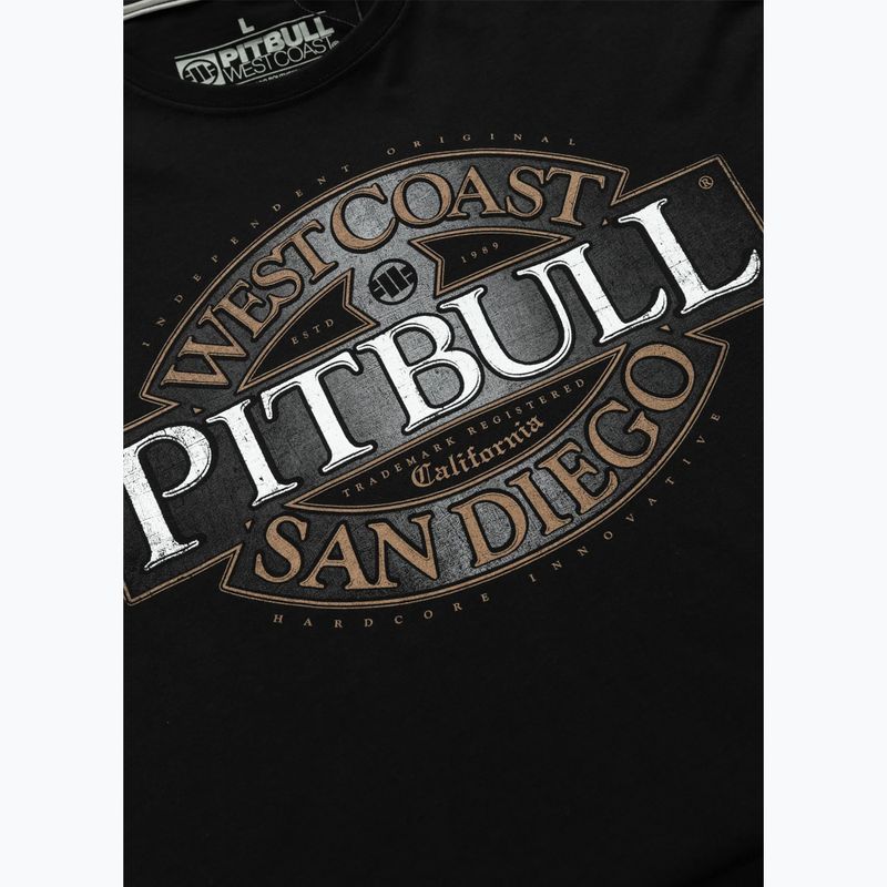 Pitbull Tommy Gun pánske tričko čierne 8