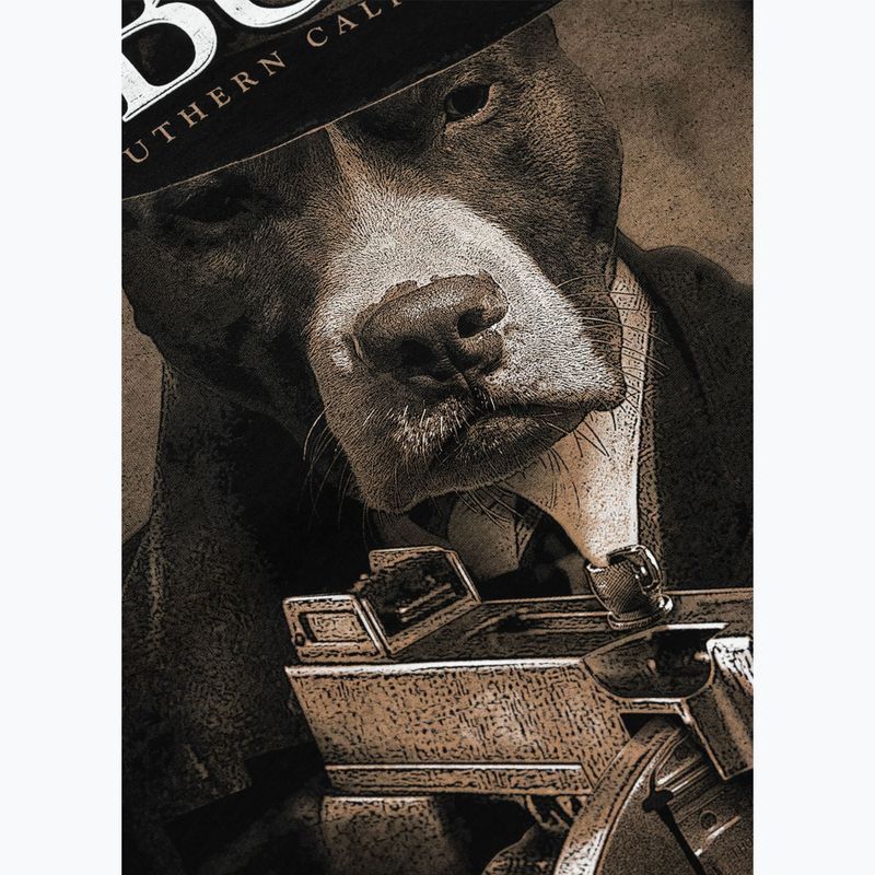 Pitbull Tommy Gun pánske tričko čierne 12