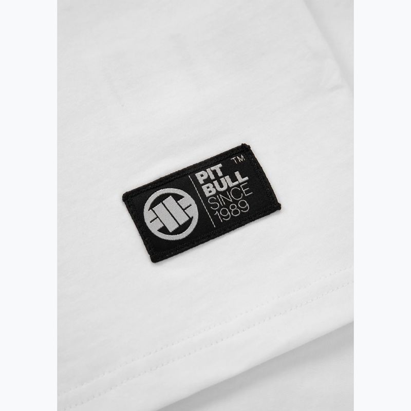 Pitbull Strength & Respect pánske tričko biele 8