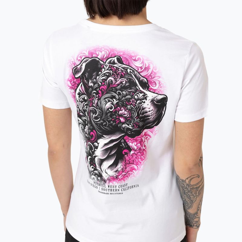 Dámske tričko Pitbull Tattoo white 3