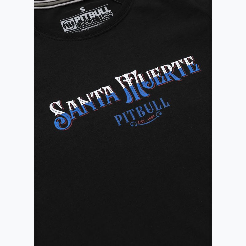 Pitbull dámske tričko Santa Muerte Blue black 7