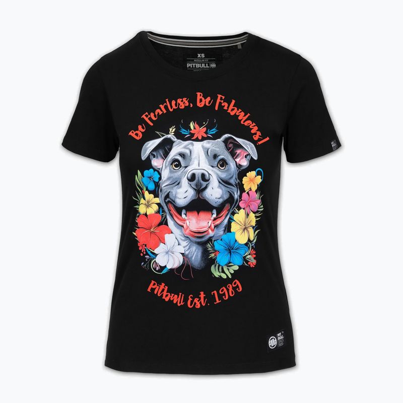 Pitbull dámske tričko Happy Pit 2 black