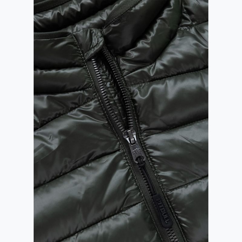 Pánska bunda Pitbull Harper Padded old green 7