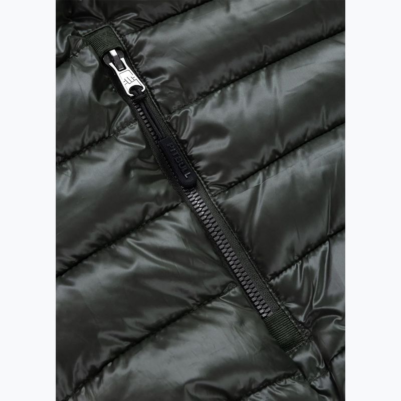 Pánska bunda Pitbull Harper Padded old green 11