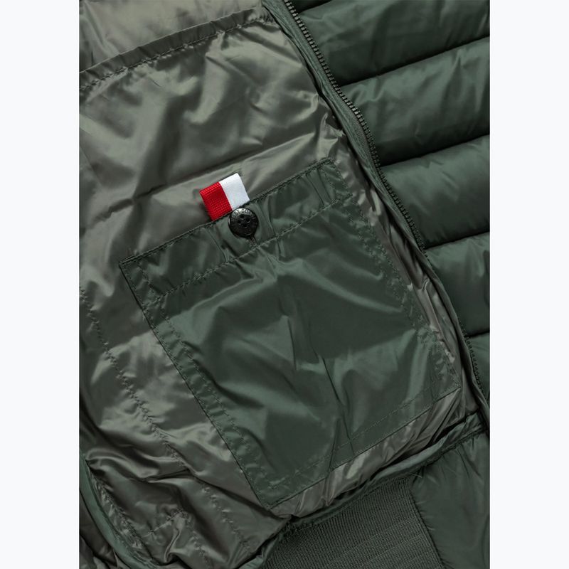 Pánska bunda Pitbull Granger 2 Padded dark green 12
