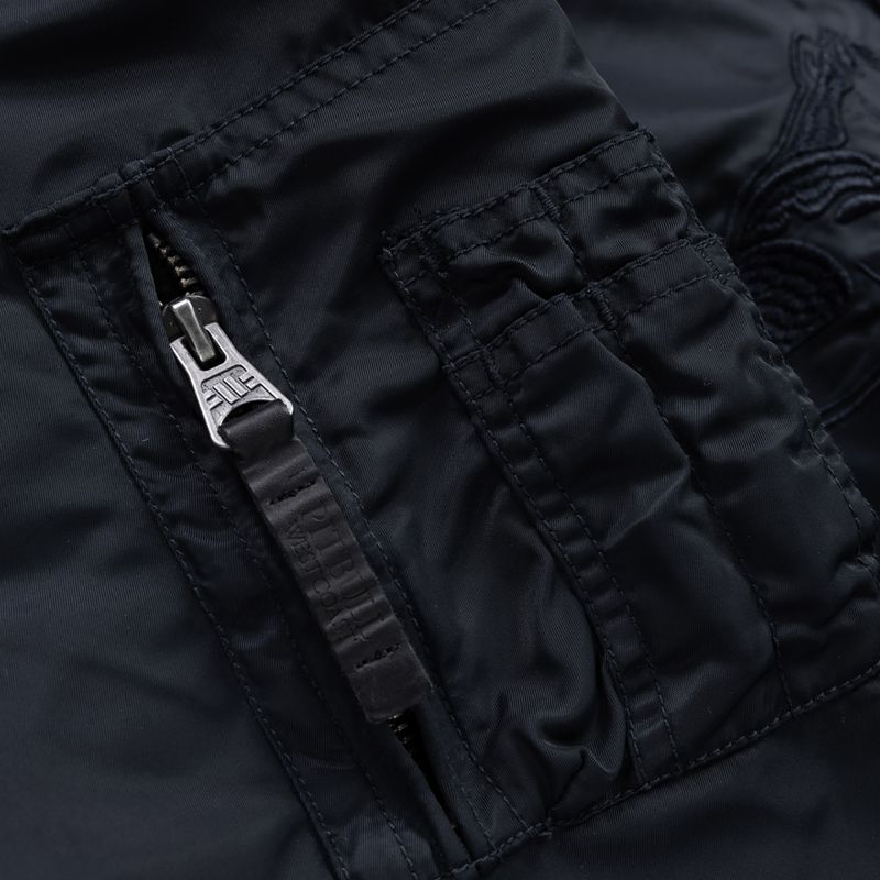 Pánska bunda Pitbull Hacket Washed Bomber dark navy 5