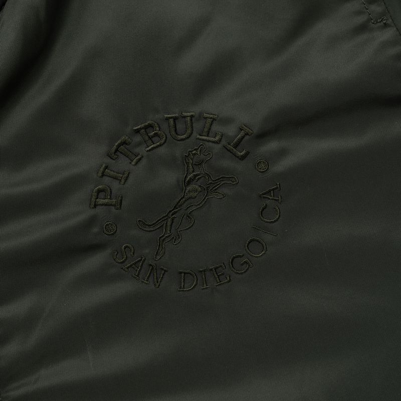 Pánska bunda Pitbull Hacket Washed Bomber dark green 4