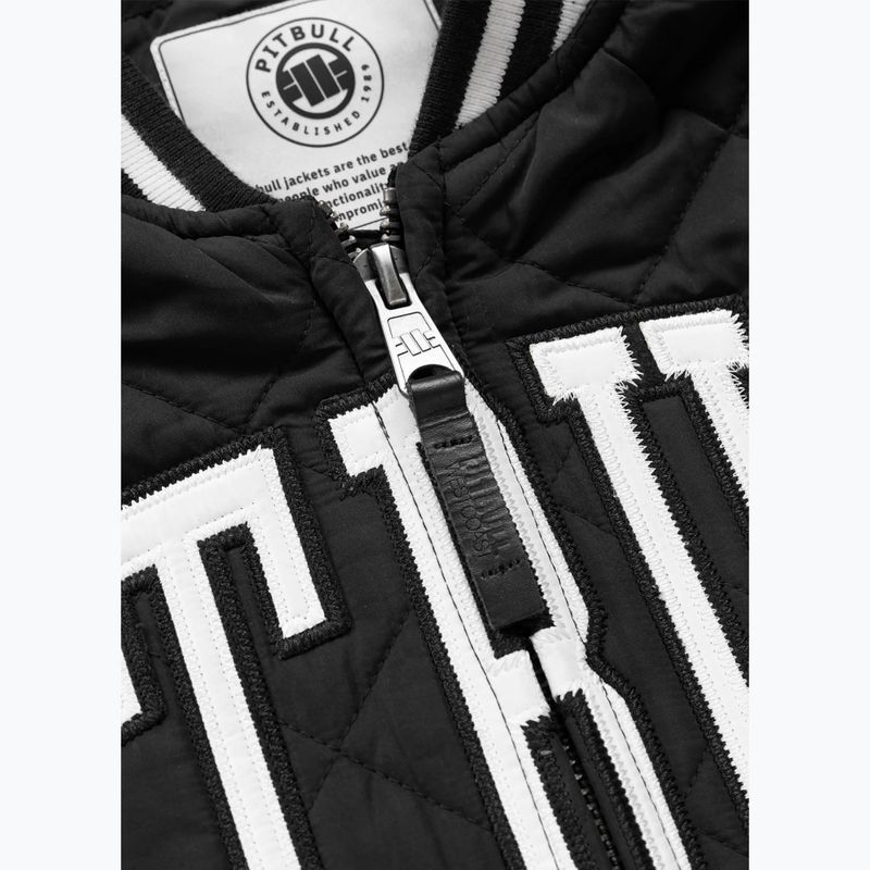 Pánska bunda Pitbull Jupiter Padded Baseball black 7