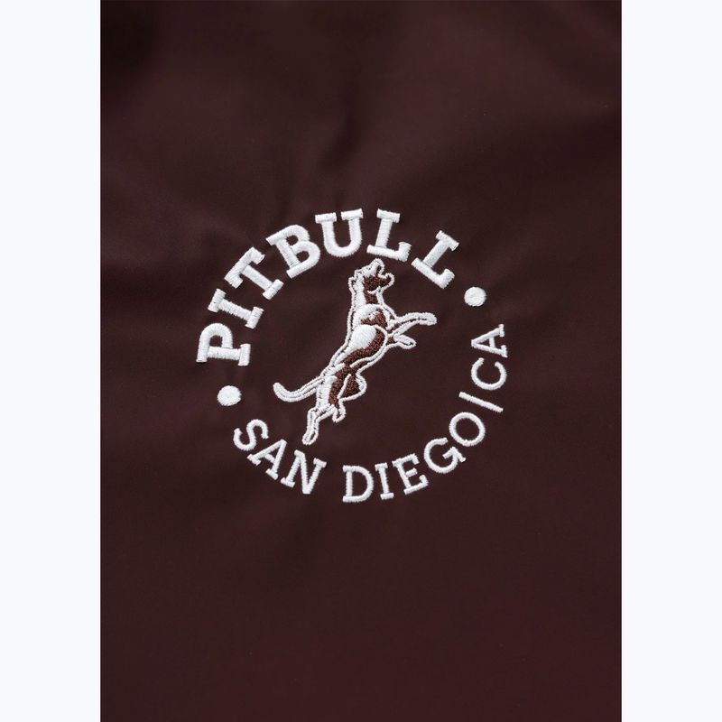 Pánska bunda Pitbull Manolito Baseball burgundy 10