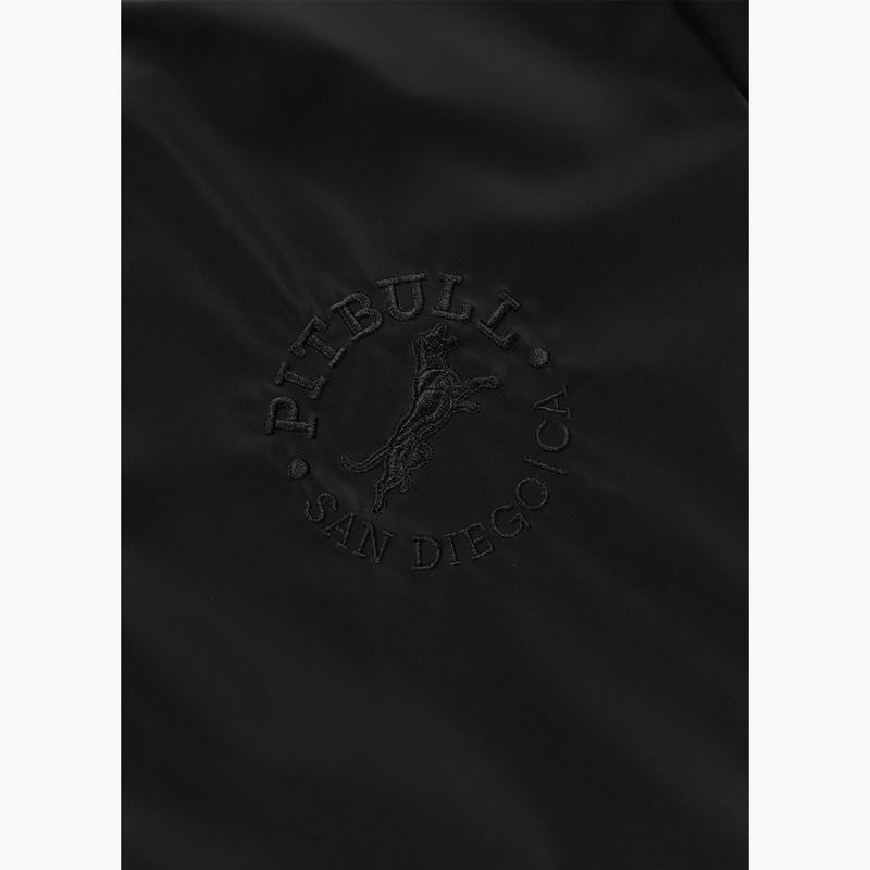Pánska bunda Pitbull Manolito Baseball black/black 9