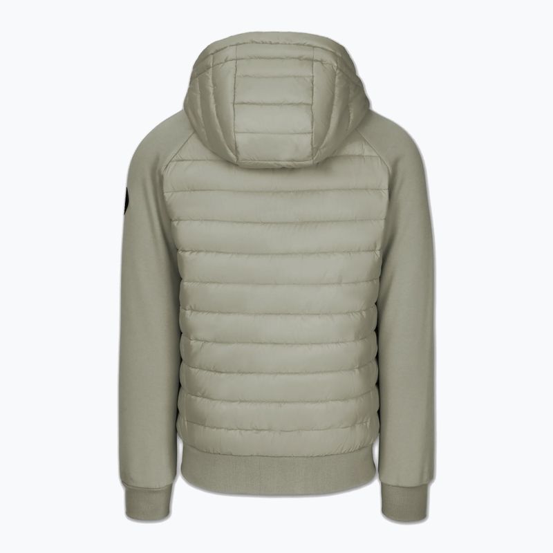 Pánska bunda Pitbull Palomar Padded Hooded Hybrid dusty salvia 6