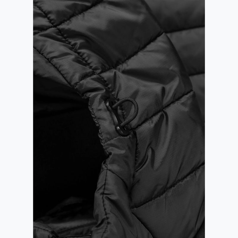 Pánska bunda Pitbull Palomar Padded Hooded Hybrid black 8