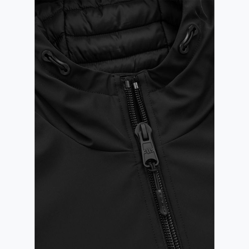 Pánska bunda Pitbull York Hooded black 5