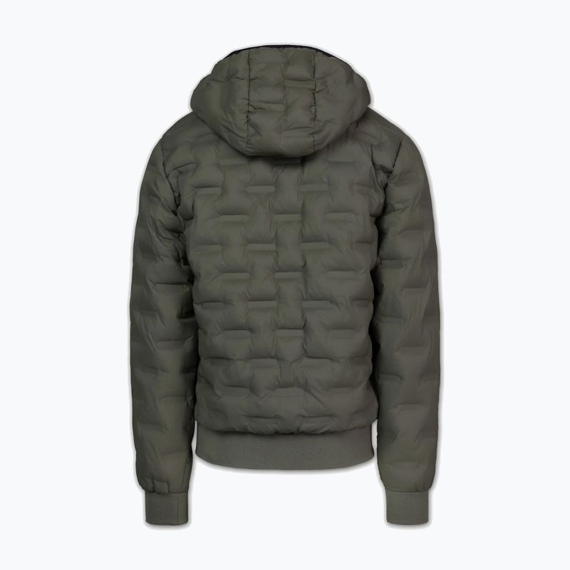 Pánska zimná bunda Pitbull Fisk Quilted Hooded black 4