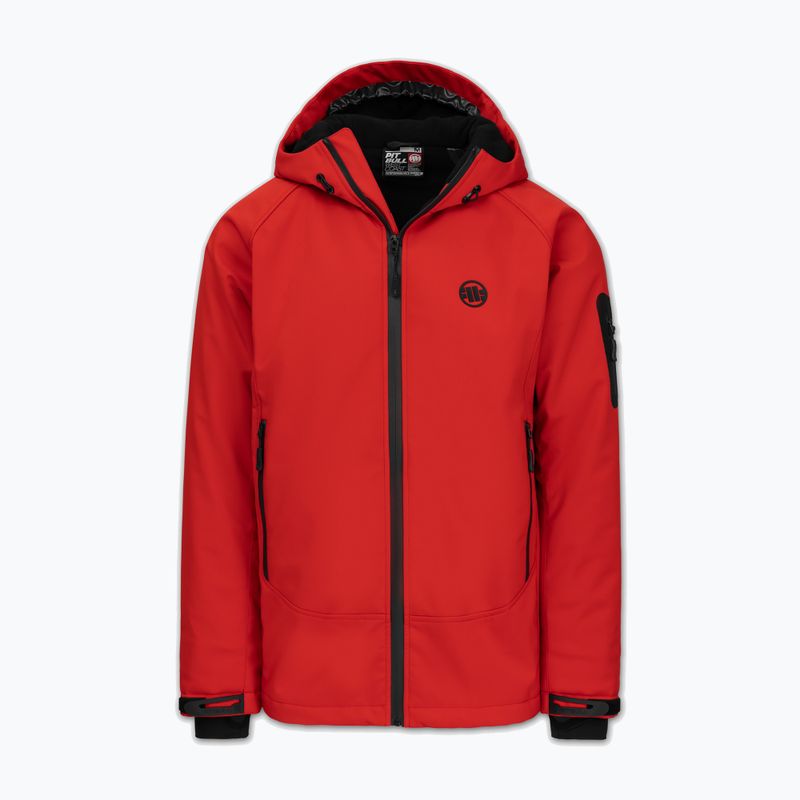 Pánska zimná bunda Pitbull Forest Hooded Parka taupe