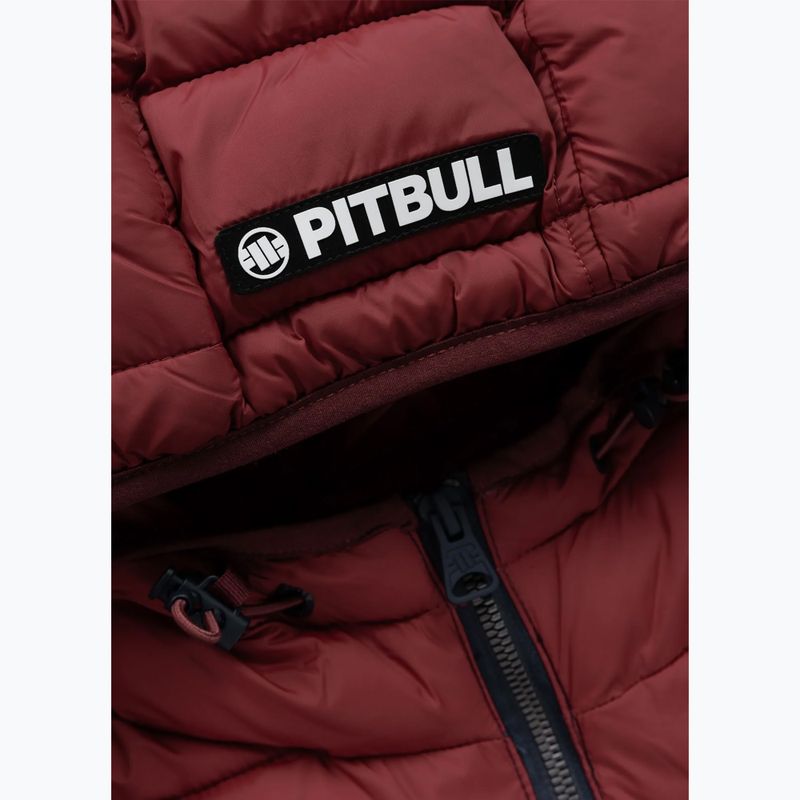 Pánska zimná bunda Pitbull Rubio Quilted Hooded black 8