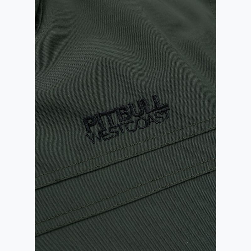 Pánska zimná bunda Pitbull Balboa 2 Hooded dark green 10