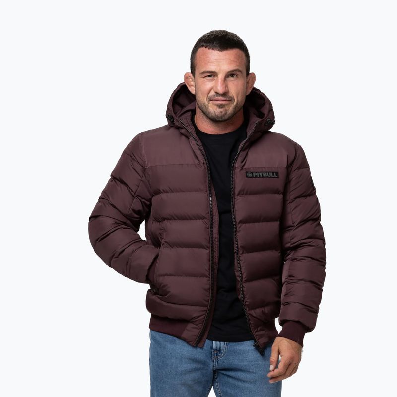 Dámska zimná bunda Pitbull Queenston Padded Hooded black 4