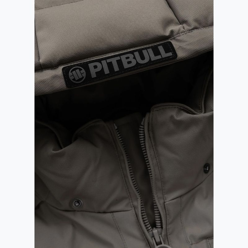 Pánska zimná bunda Pitbull Patton Quilted Hooded black 9