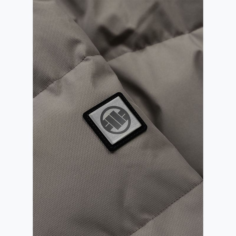 Pánska zimná bunda Pitbull Patton Quilted Hooded black 10