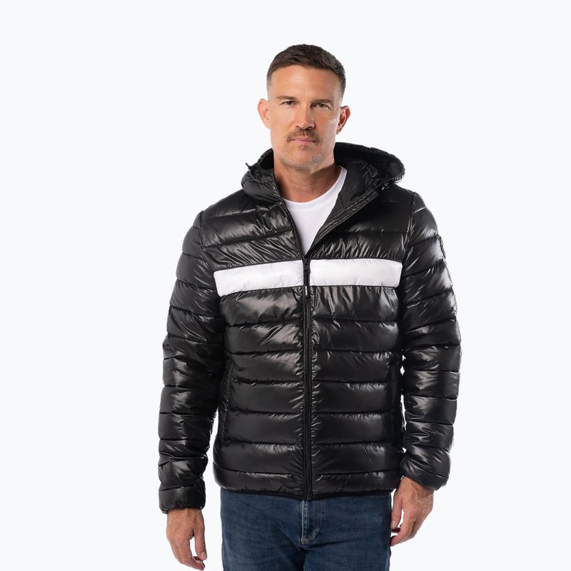 Pánska zimná bunda Pitbull Seacoast 3 Quilted Hooded