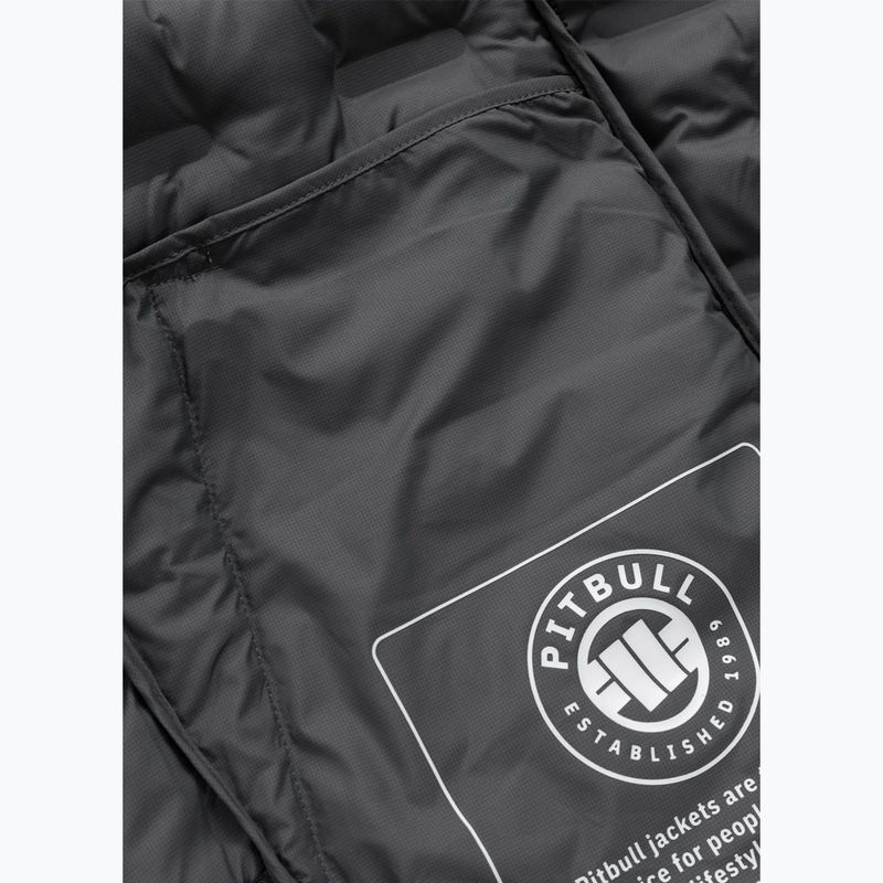 Pánska zimná bunda Pitbull Camino Quilted Hooded graphite 10