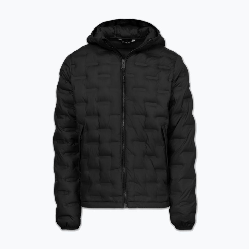 Pánska zimná bunda Pitbull Camino Quilted Hooded black 5