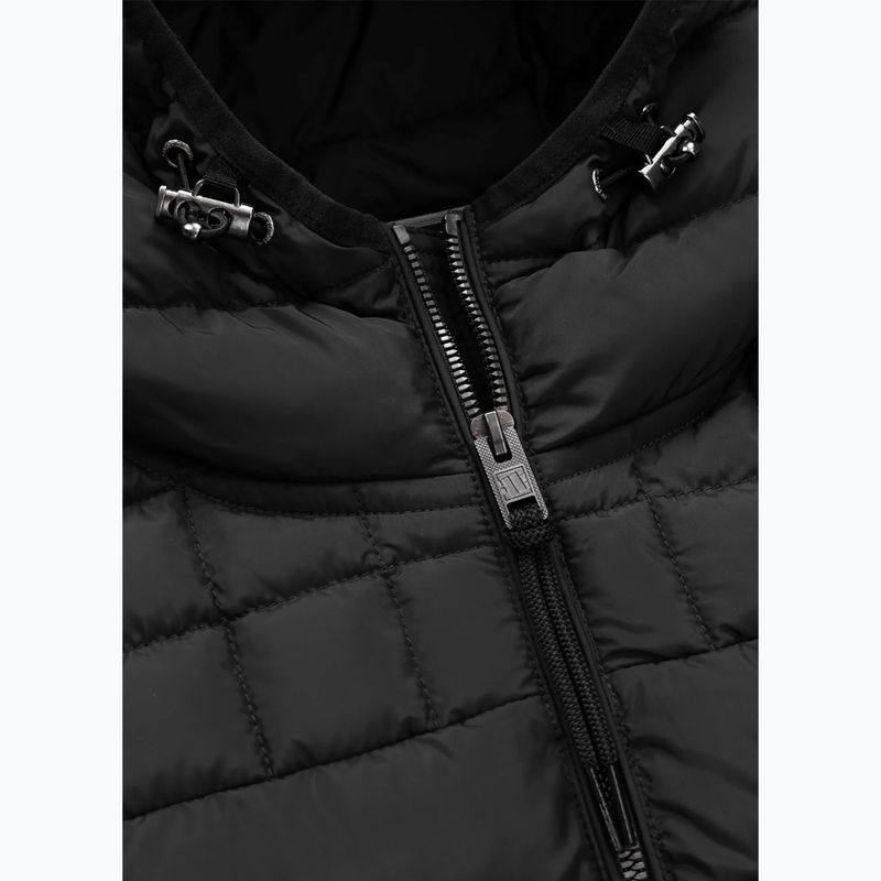 Pánska zimná bunda Pitbull Foothill Hooded Padded black 7