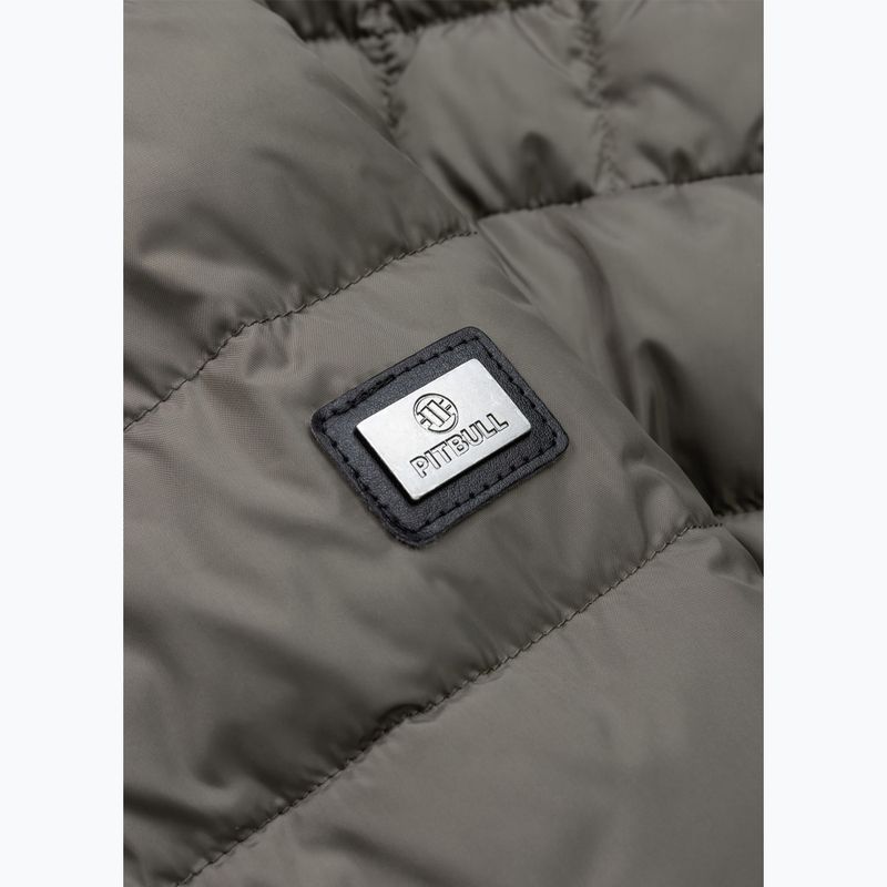 Pánska zimná bunda Pitbull Foothill Hooded Padded taupe 8