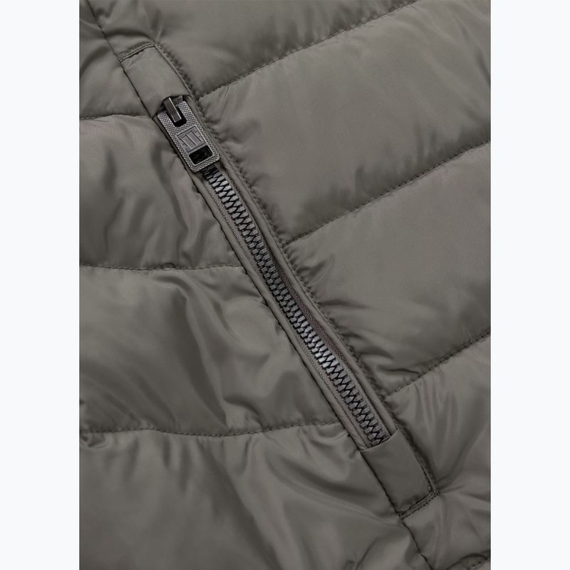 Pánska zimná bunda Pitbull Foothill Hooded Padded taupe 10