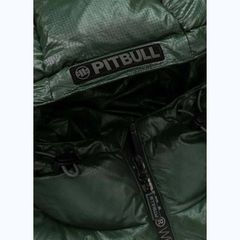 Pánska zimná bunda Pitbull Patton Quilted Hooded taupe 9