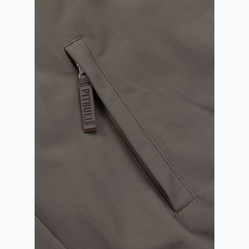 Pánska zimná bunda Pitbull Elkwood 3 Sherpa Hooded honey yellow 10