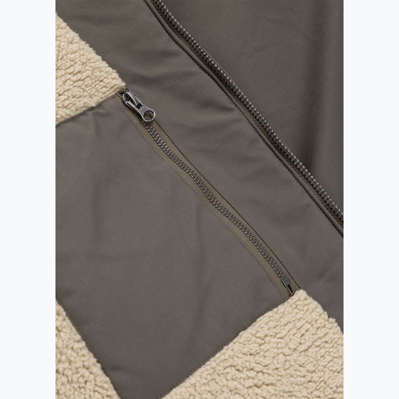 Pánska zimná bunda Pitbull Elkwood 3 Sherpa Hooded honey yellow 11