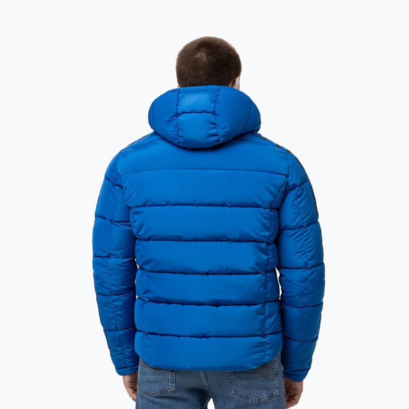 Pánska zimná bunda Pitbull Airway 4 Padded Hooded royal blue 3
