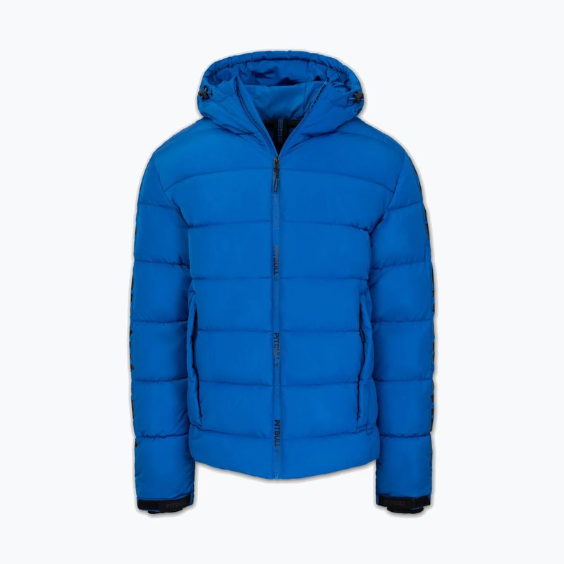 Pánska zimná bunda Pitbull Airway 4 Padded Hooded royal blue 5