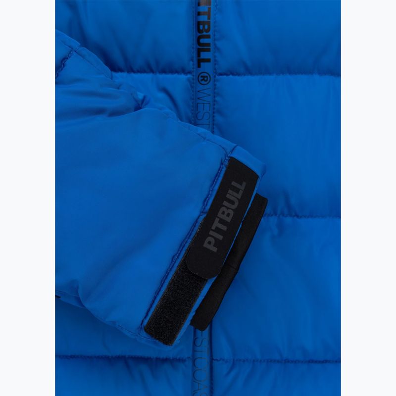 Pánska zimná bunda Pitbull Airway 4 Padded Hooded royal blue 10