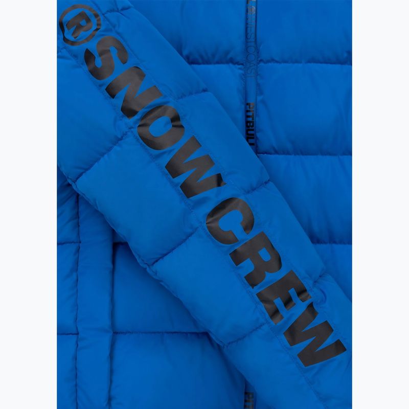 Pánska zimná bunda Pitbull Airway 4 Padded Hooded royal blue 11