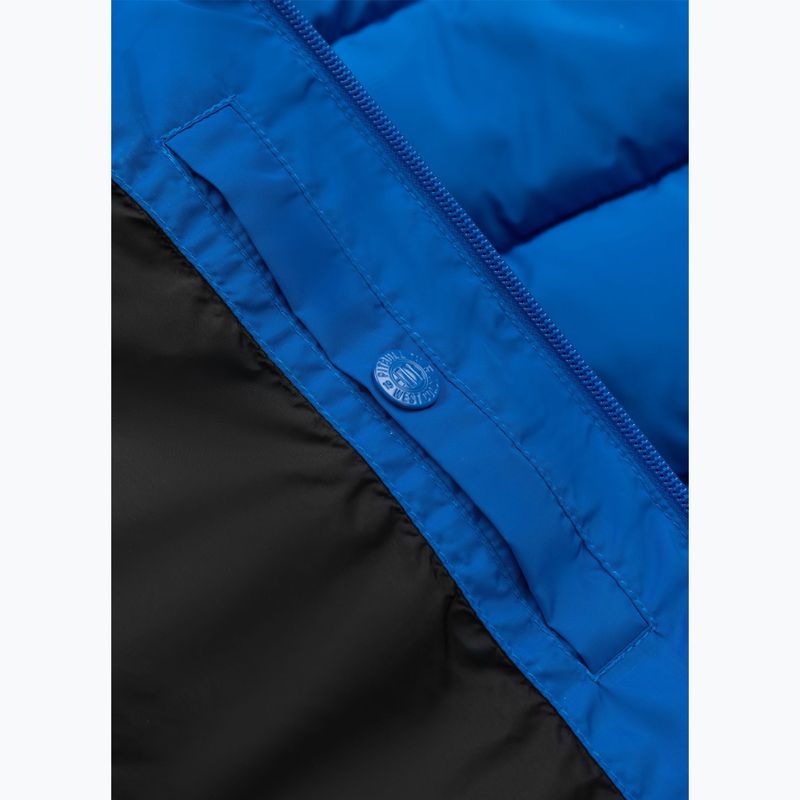 Pánska zimná bunda Pitbull Airway 4 Padded Hooded royal blue 14
