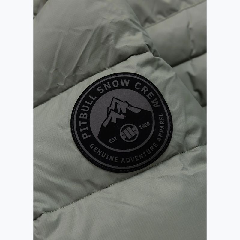Pánska zimná bunda Pitbull Crestline Padded Hooded dusty salvia 10