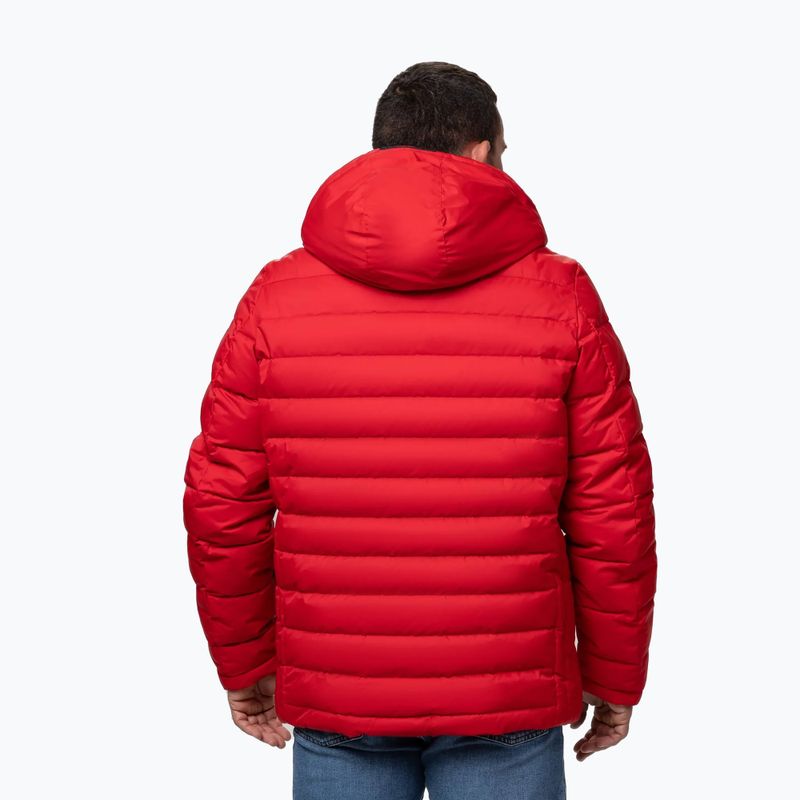 Pánska zimná bunda Pitbull Crestline Padded Hooded red 3