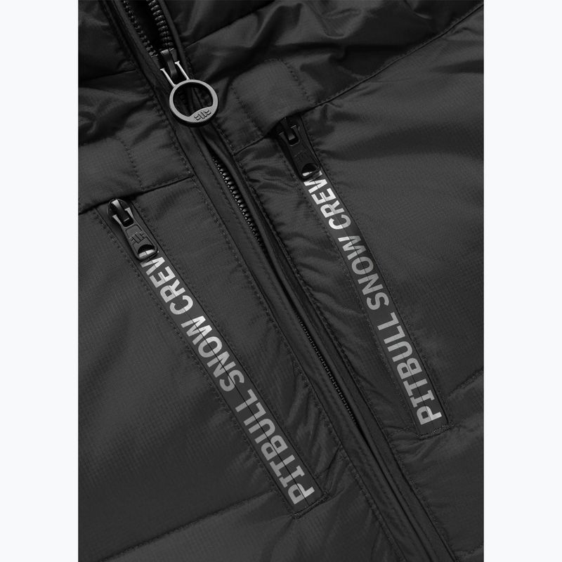 Pánska zimná bunda Pitbull Crestline Padded Hooded black 8
