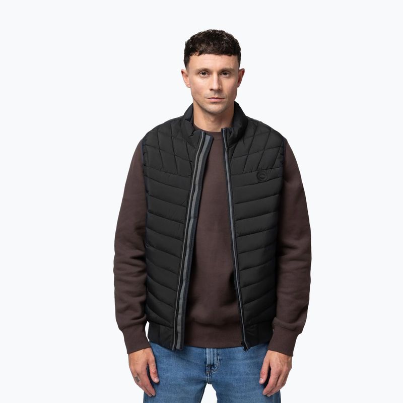 Pánska vesta Pitbull Naylor Padded black 5