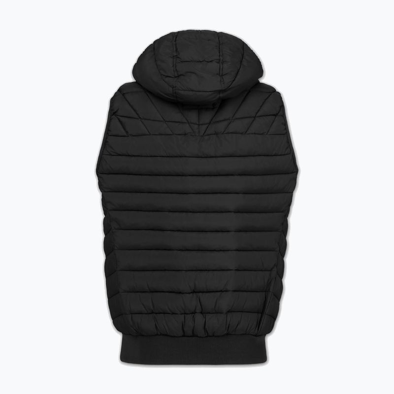 Pánska vesta Pitbull Naylor Padded Hooded black 2