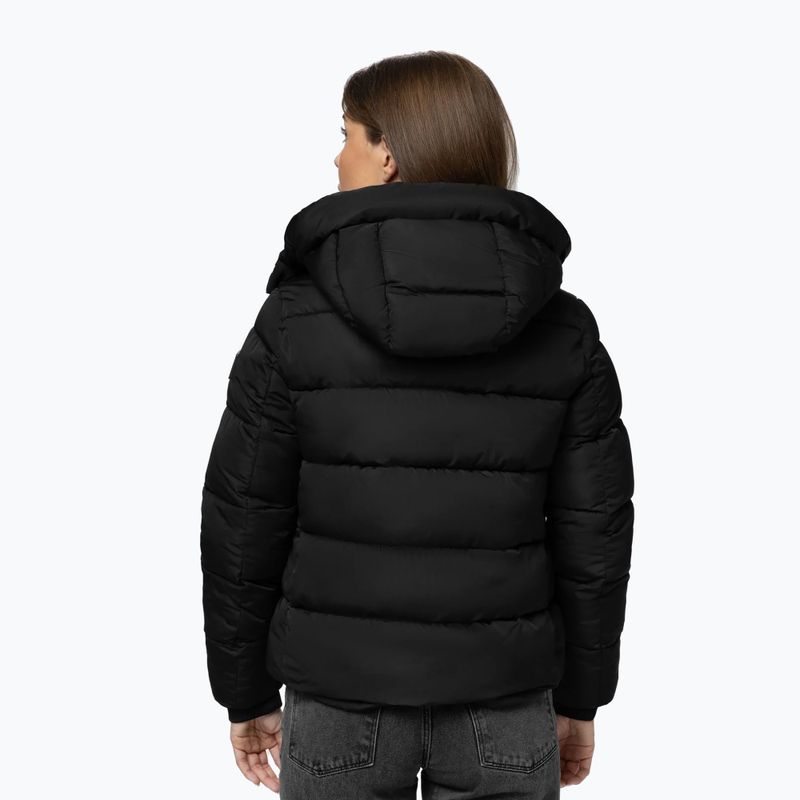 Dámska zimná bunda Pitbull Amalia Padded Hooded black 3