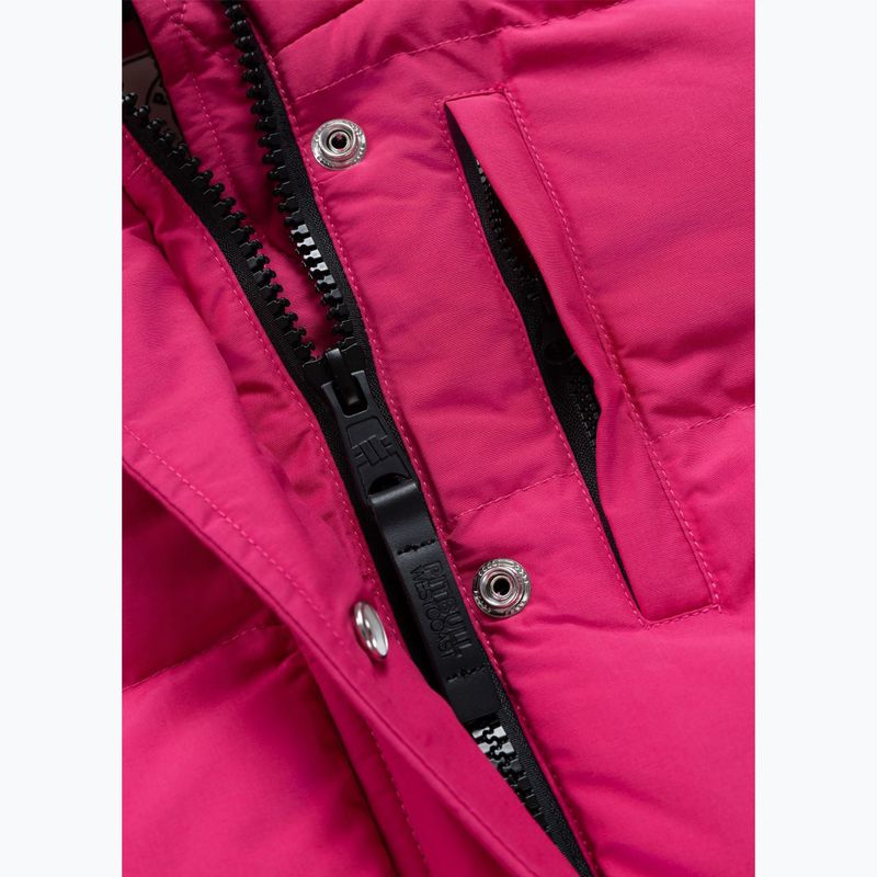 Dámska zimná bunda Pitbull Azalea Quilted Hooded raspberry red 11