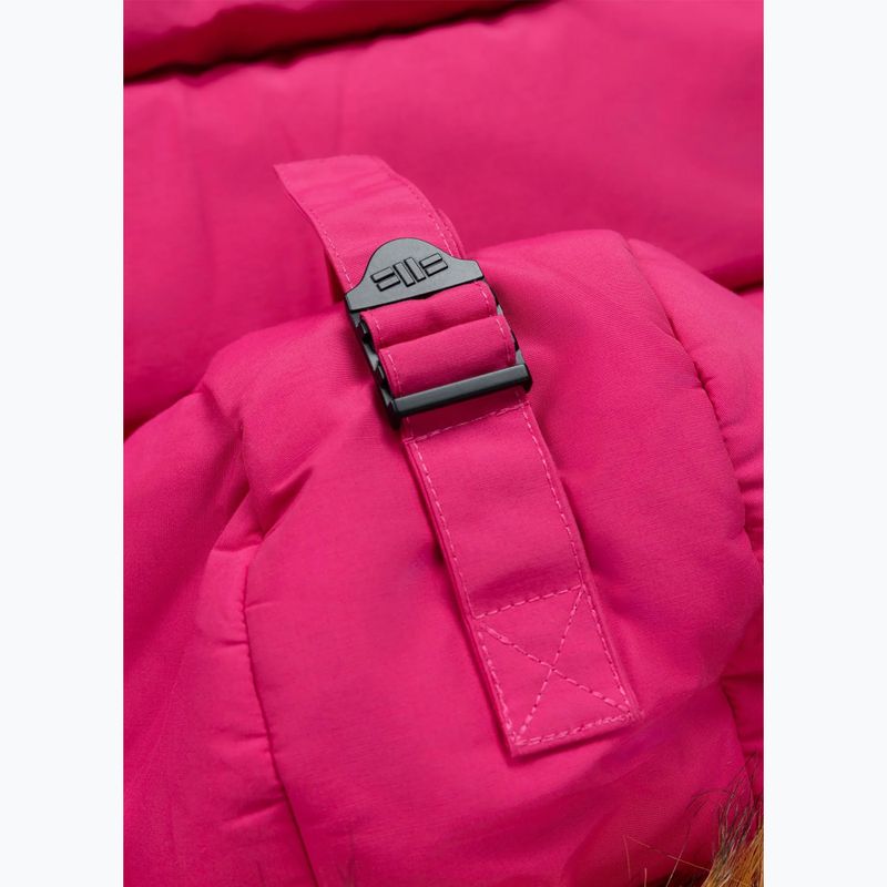 Dámska zimná bunda Pitbull Azalea Quilted Hooded raspberry red 12