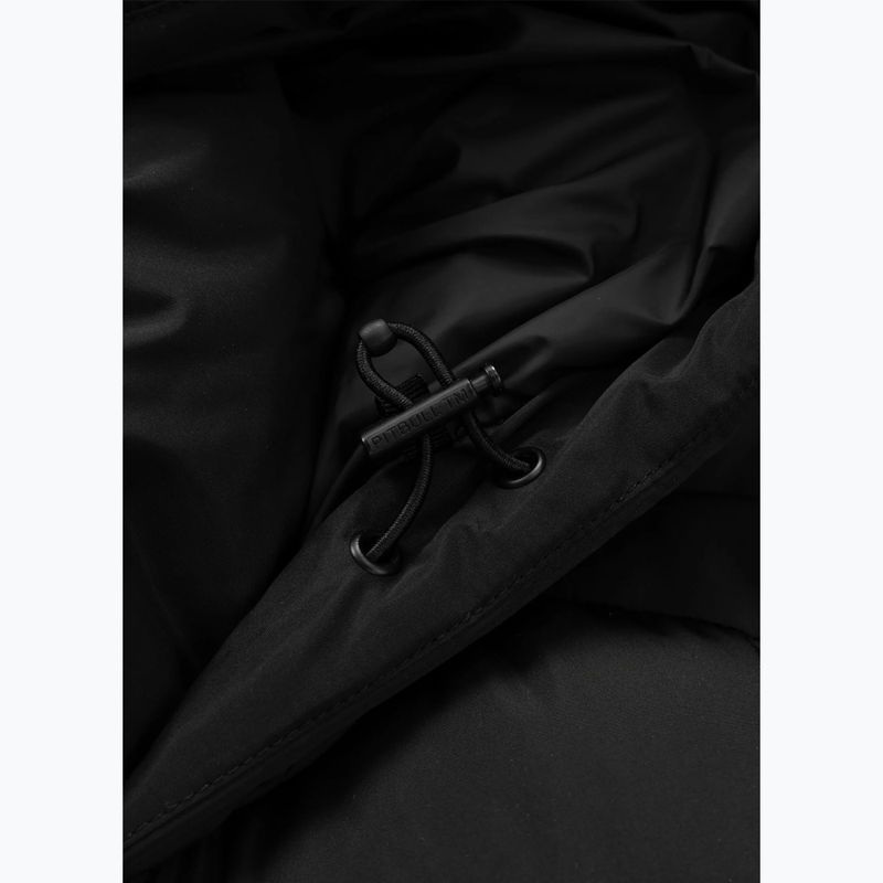 Dámska vesta Pitbull Ashley Padded Hooded Long black 9