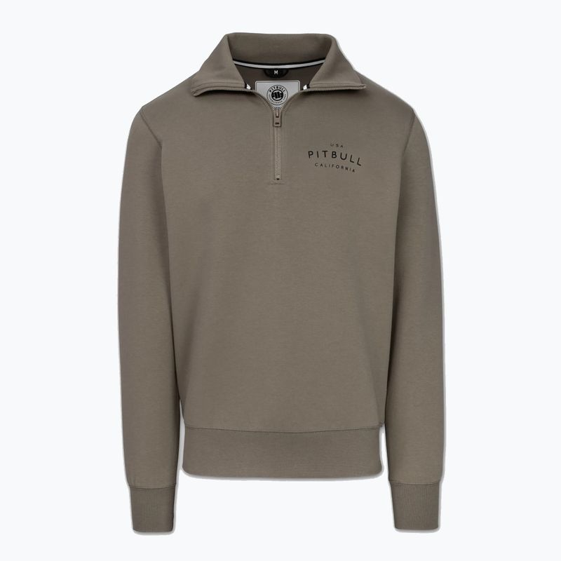 Pánska mikina Pitbull Sampson HZ taupe 5
