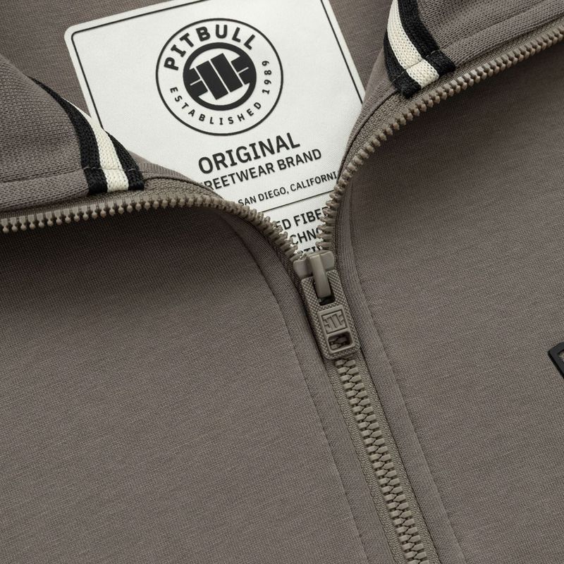 Pánska mikina Pitbull Sampson HZ taupe 7